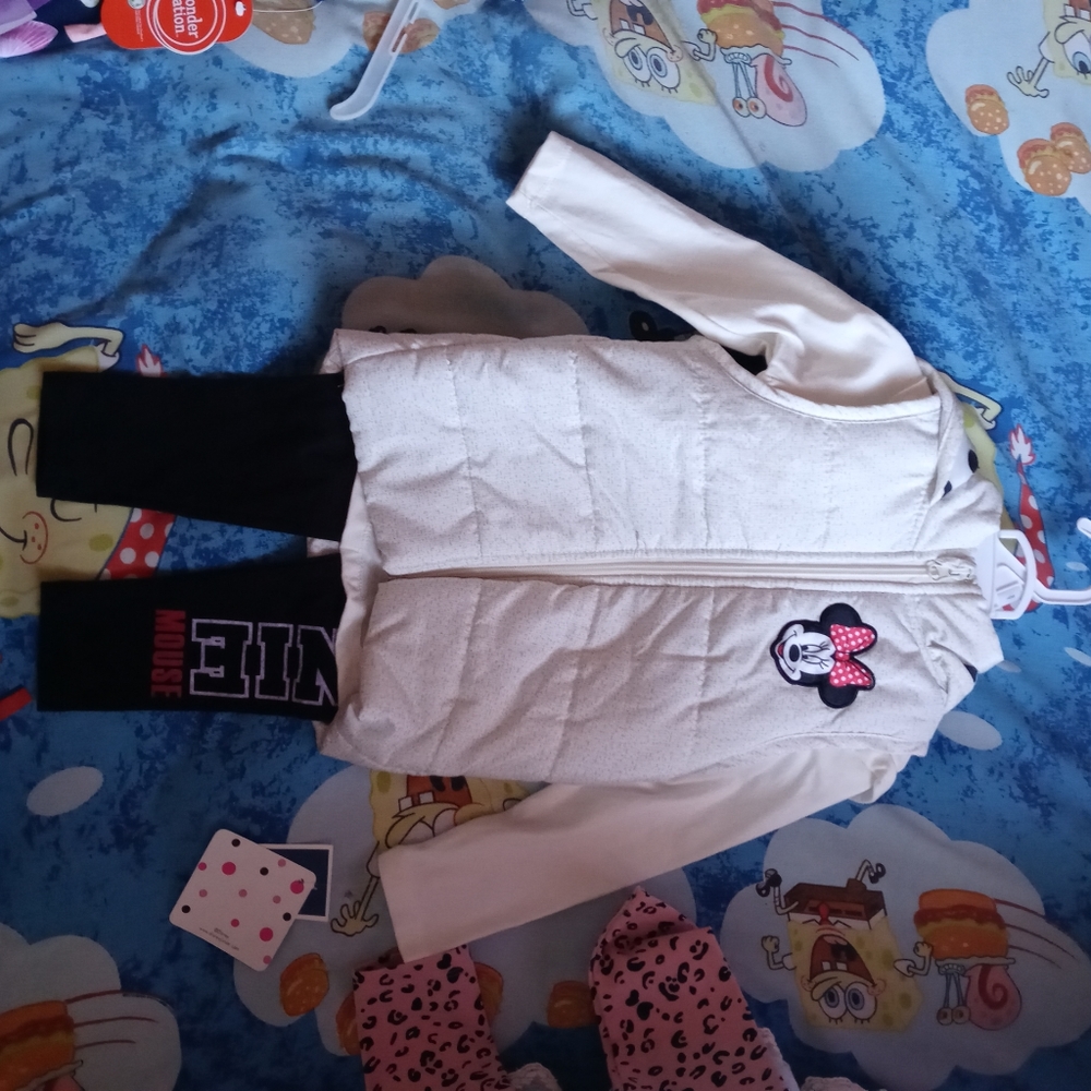 Minnie Mouse vest set